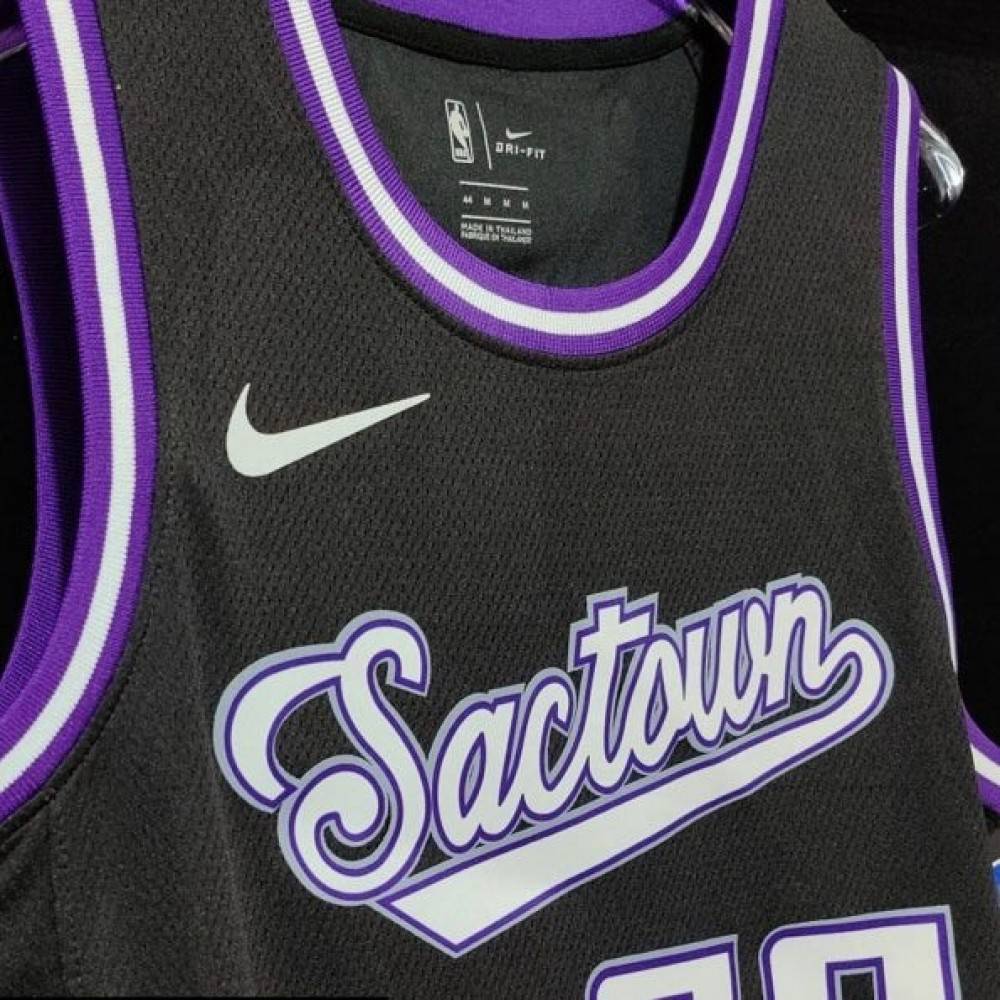 Men's Sacramento Kings Neemias Queta #88 Black 2021/22 Swingman NBA Jersey - City Edition-Pro Kit Vault | Brand New 26/27 Sports Jerseys